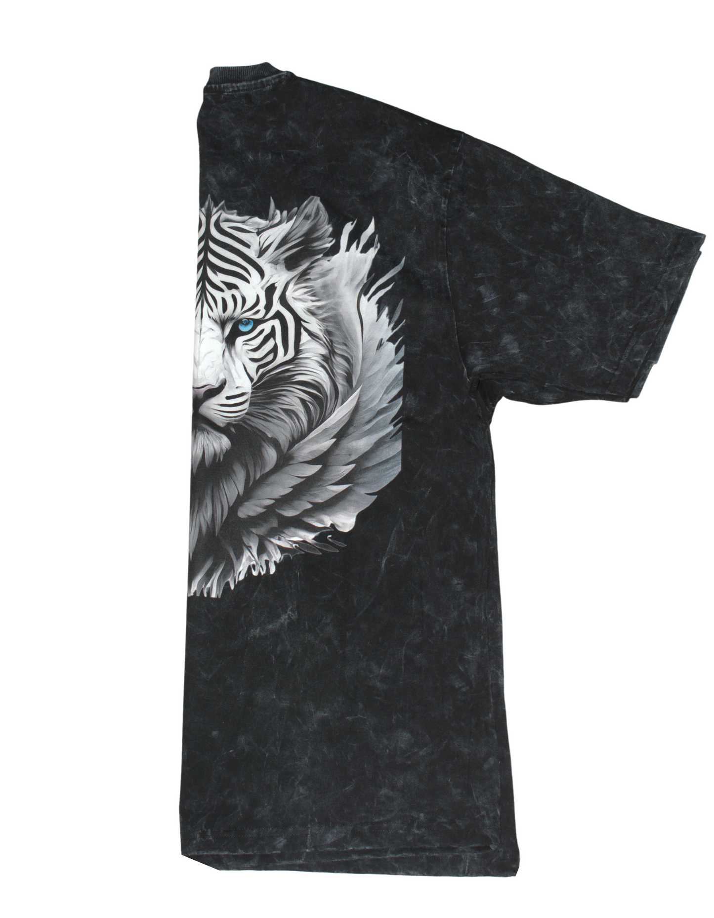 Fierce Majesty Acid Wash Black-Tee