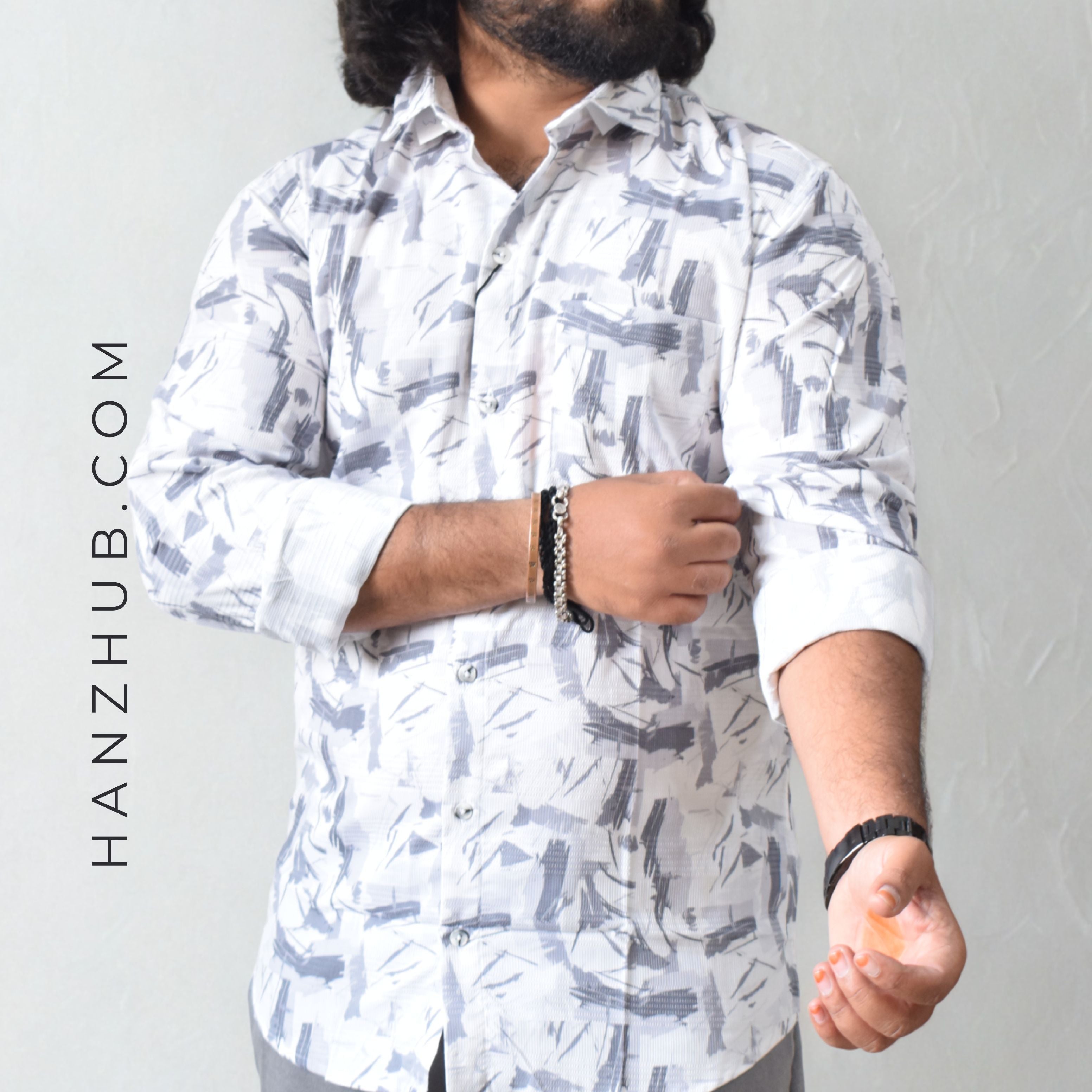 Arctic Brushstroke Shirt