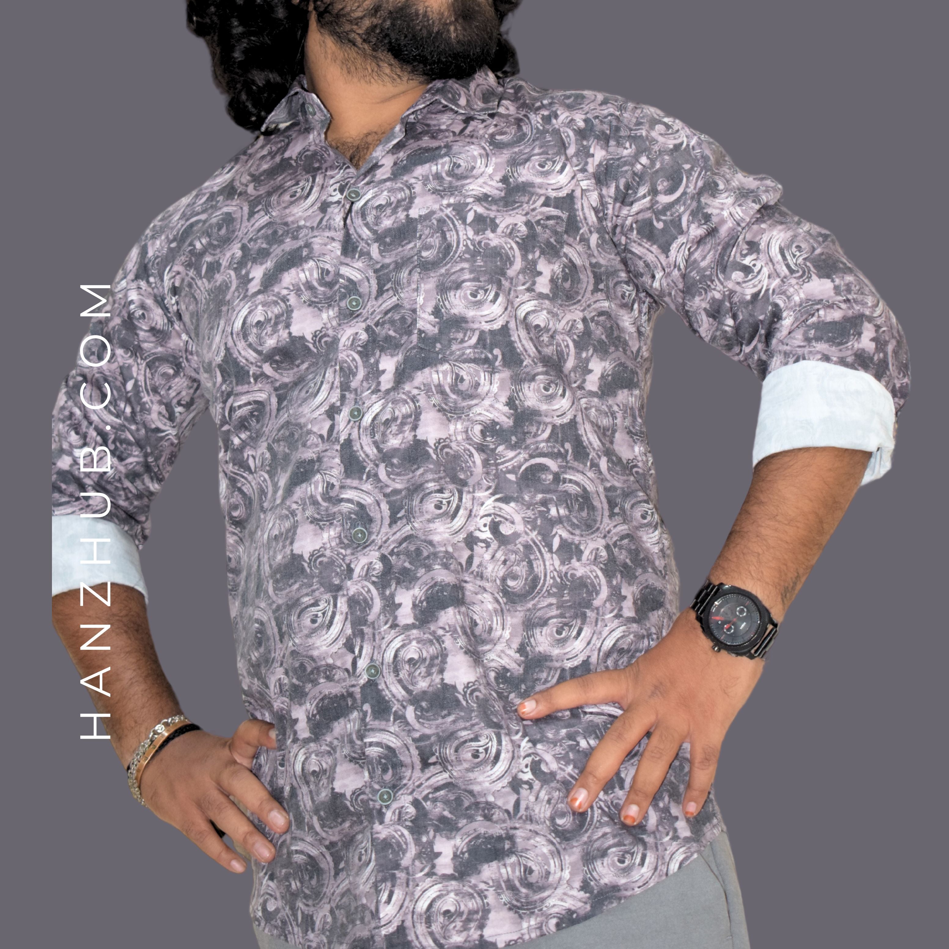Baroque-inspired Print Shirt