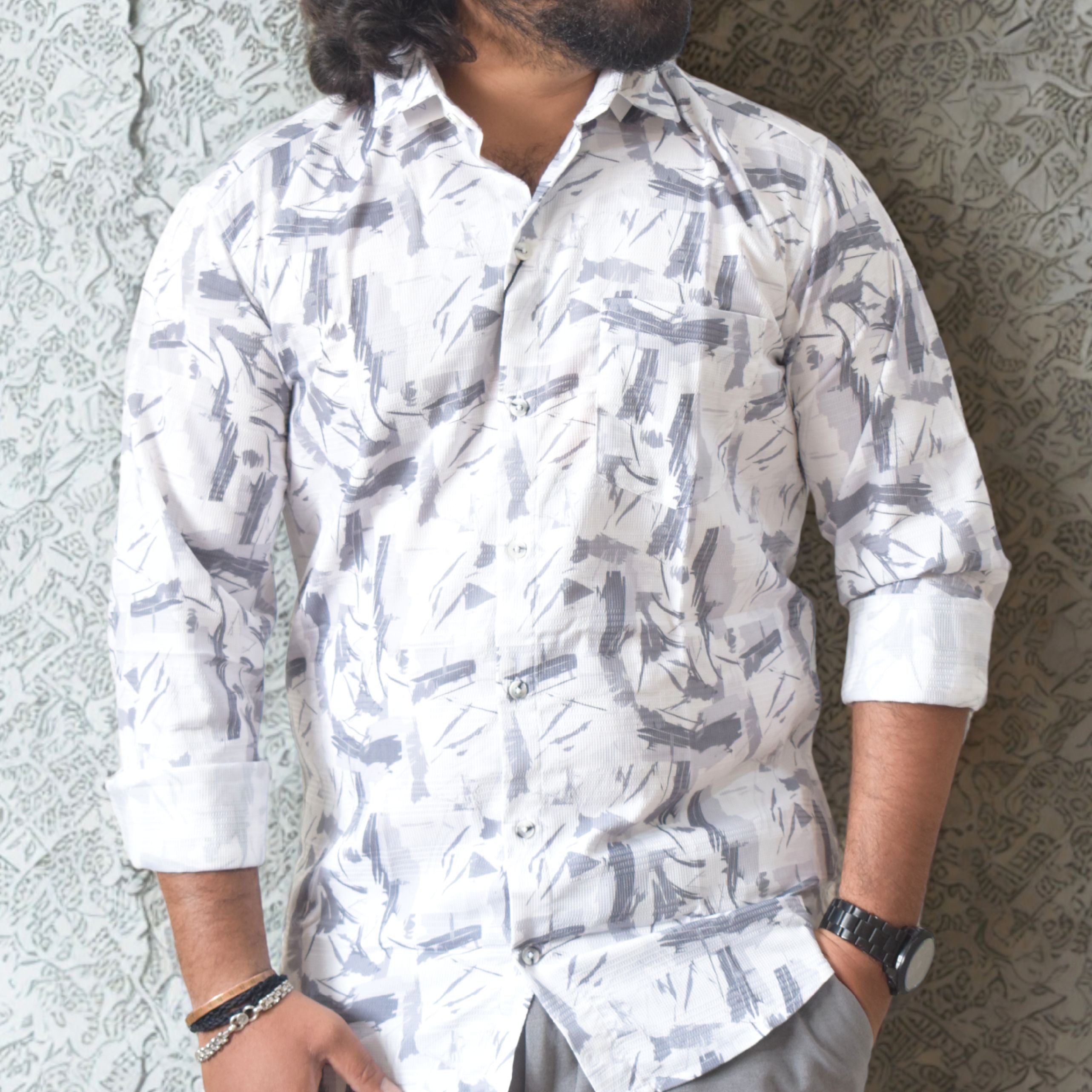 Arctic Brushstroke Shirt