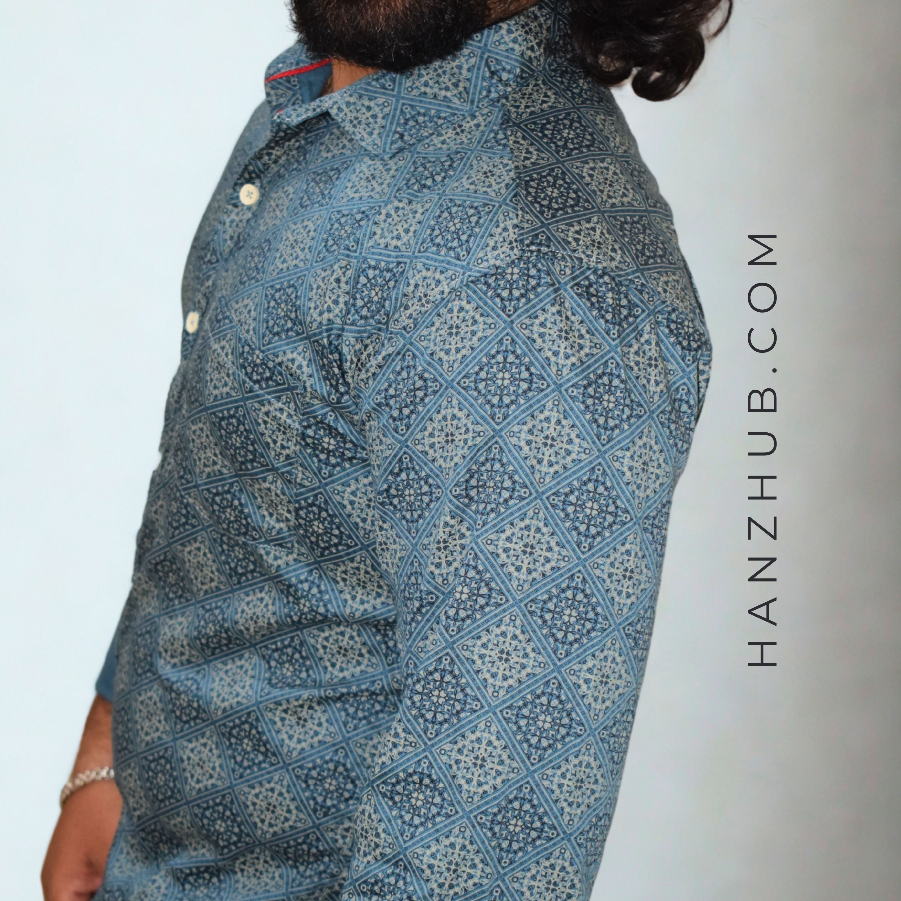 Blue Sapphire Tile Shirt