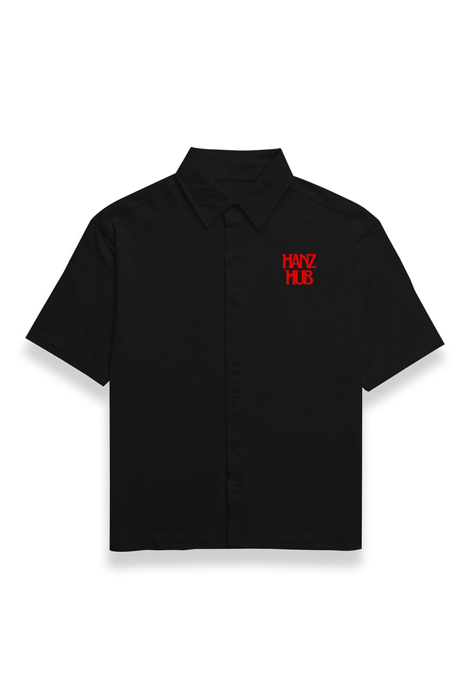 White Rose Whisper Black- SHIRT
