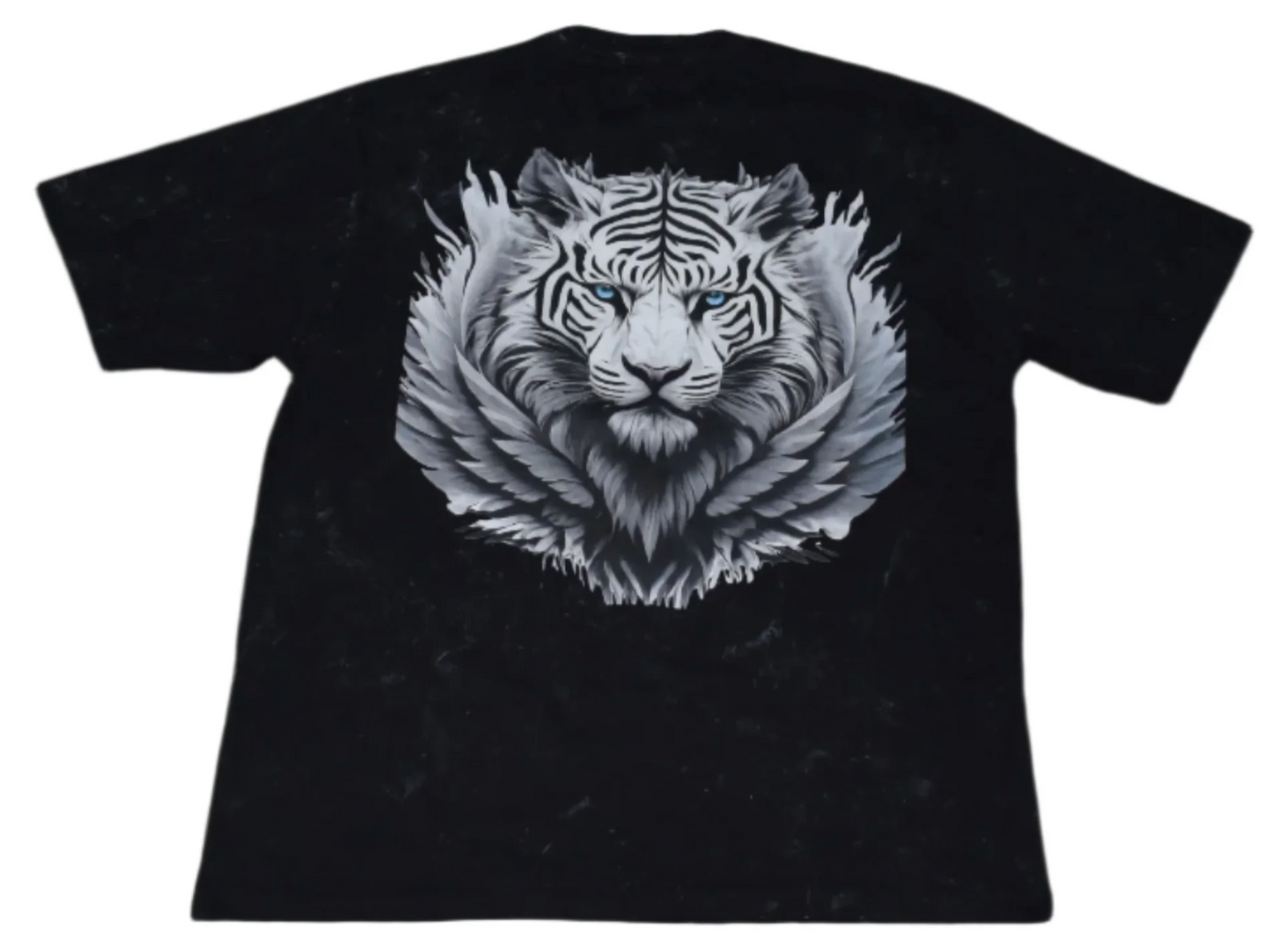Fierce Majesty Acid Wash Black-Tee