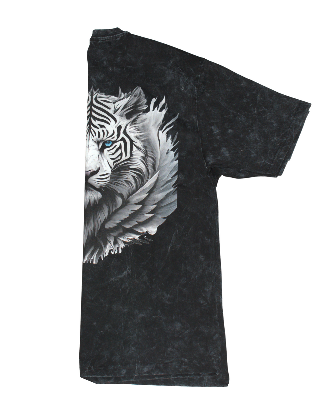 Fierce Majesty Acid Wash Black-Tee